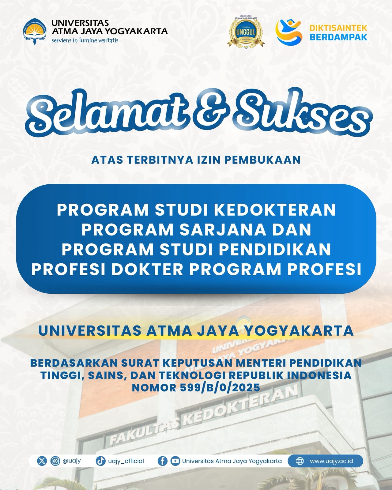 Selamat FK UAJY